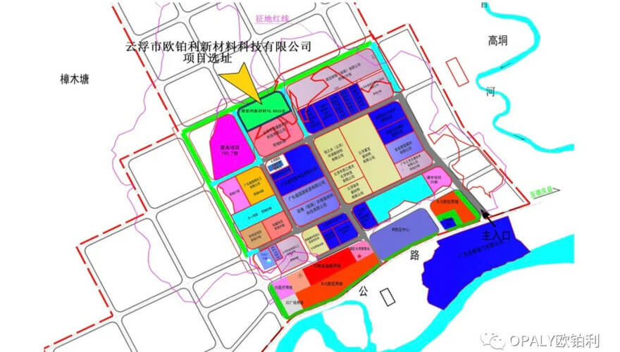 Yunfu Production Base Location